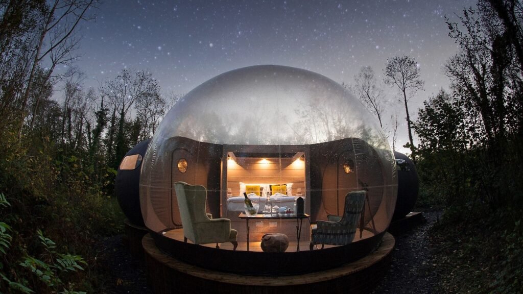 Finn Lough Bubble Domes, Fermanagh