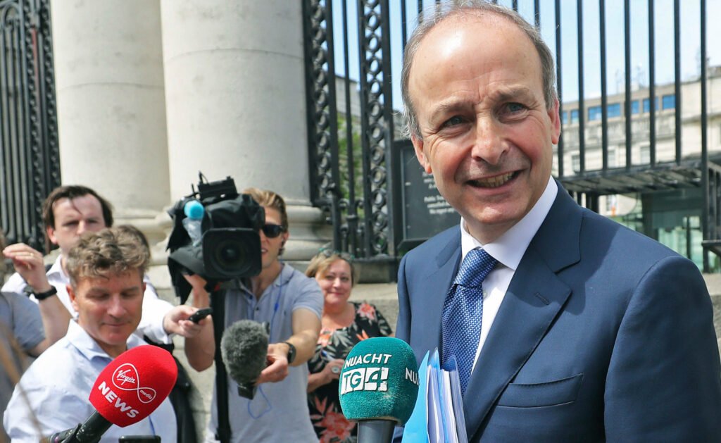 Fianna Fail leader Micheal Martin