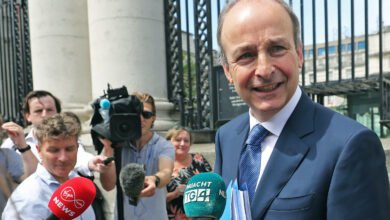 Fianna Fail leader Micheal Martin