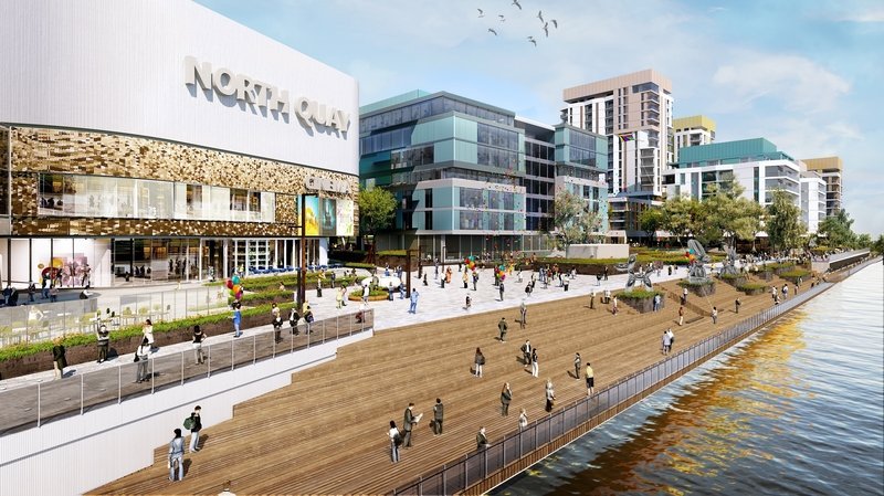 North Quays development in Waterford city