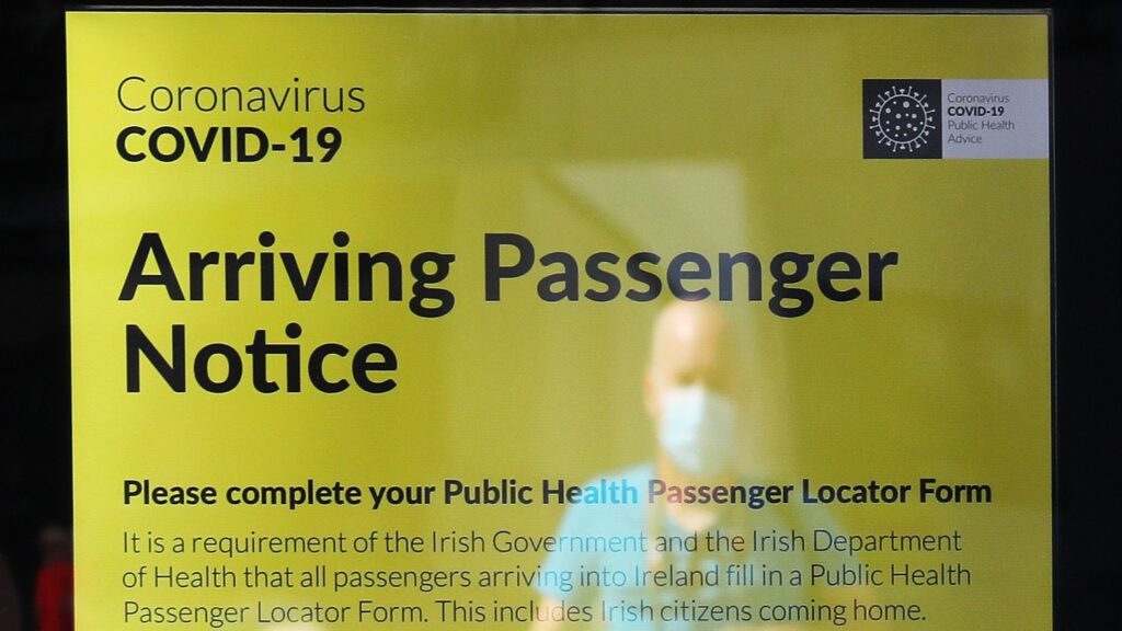Arriving Passenger Notice