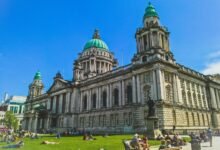 Мэрия Белфаста (Belfast City Hall), где в июне 1921 года открыли парламент Северной Ирландии