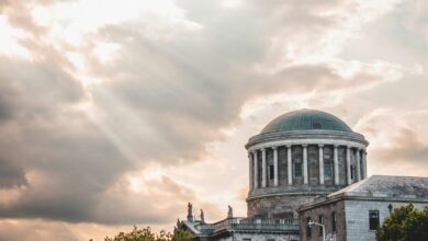 Здание Four Courts в Дублине, где заседают высшие суды Ирландии
